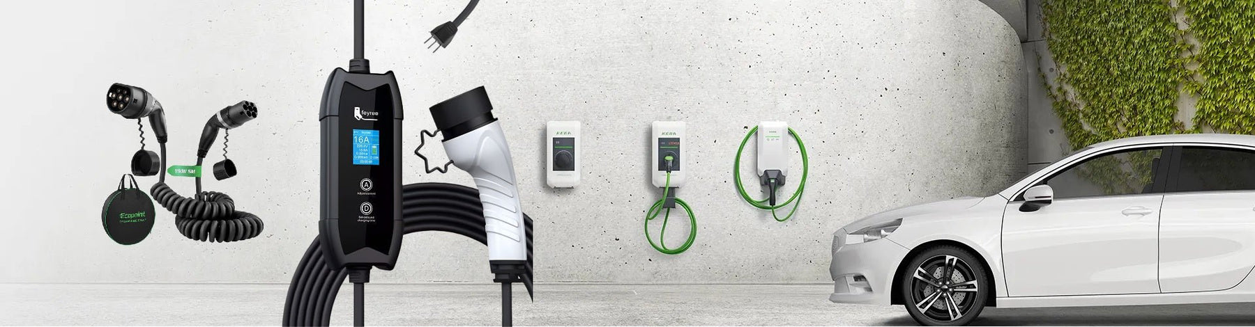 Tragbares EV Ladegerät Typ 2 (CH-Stecker): Die smarte Lösung fürs Laden zu Hause - e-car-shop.ch