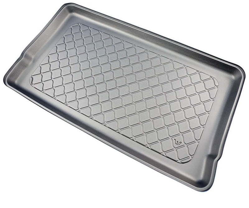 Kofferraumwanne für Renault Zoe, flexible TPE Material, umlaufender Rand, pflegeleicht und rutschfest.