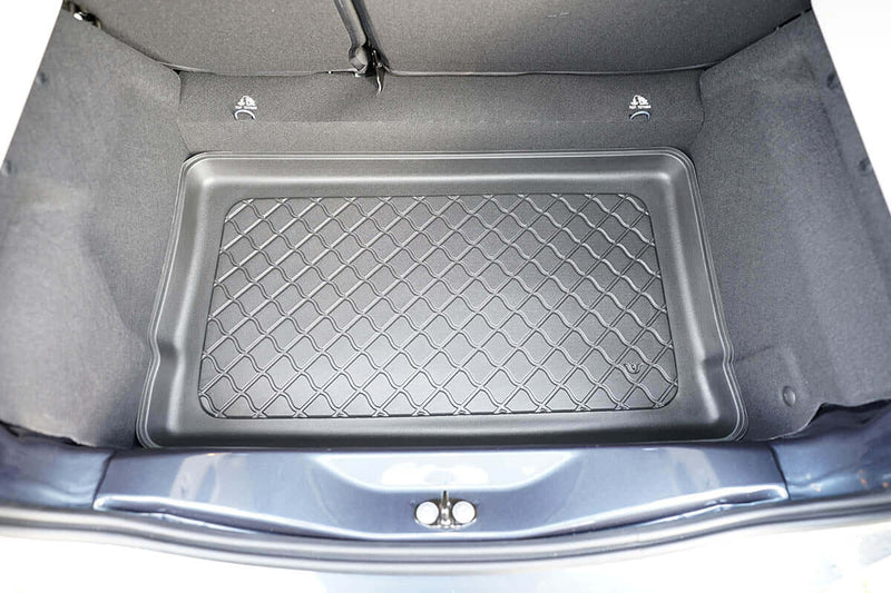 Kofferraumwanne für Renault Zoe, flexible TPE Matte mit hohem Rand für optimalen Schutz.