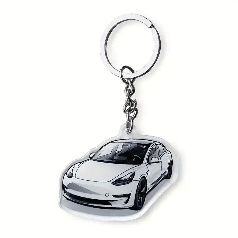 Tesla Model 3 Schlüsselanhänger10D,Neuheiten,Tesla Fanartikele-car-shop.ch