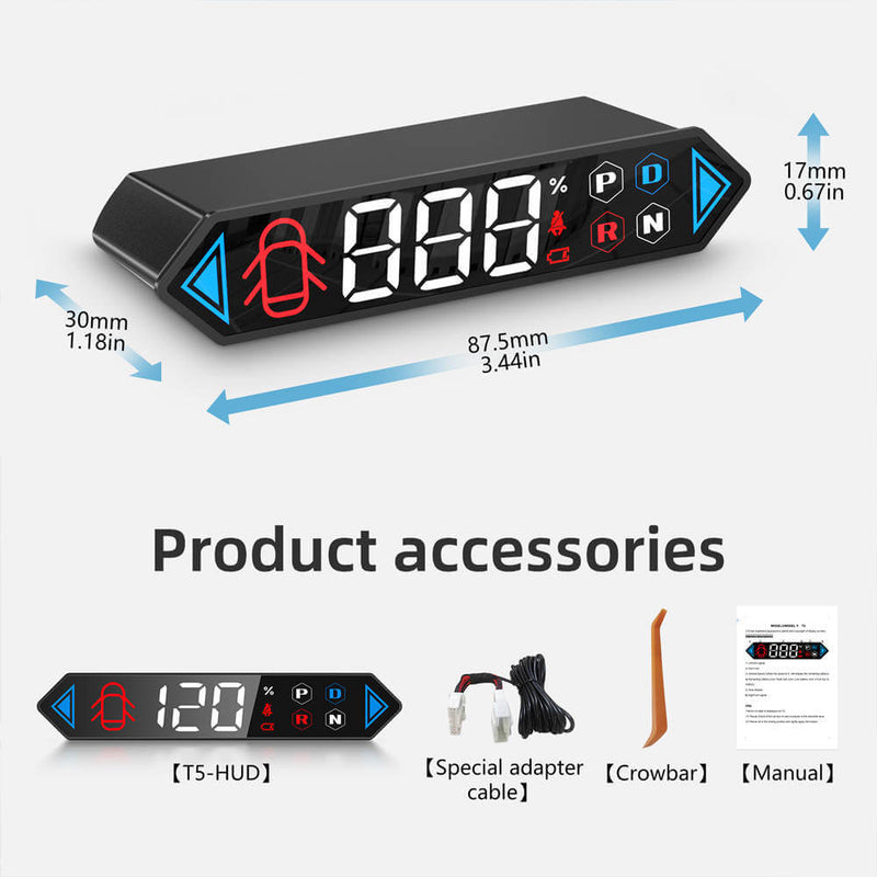 Head-up Display (HUD) Tesla Model 3/Y (nicht kompatibel mit Model Highland)10D,Bestseller,Interieur,Neuheiten,Tesla Model 3,Tesla Model 3 2021,Tesla Model Ye-car-shop.ch