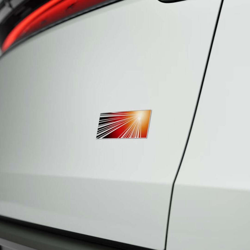 3D Emblem "Tesla Plaid Logo" | e - car - shop.ch