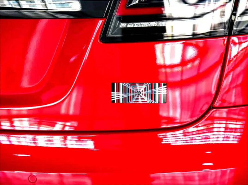 3D Emblem "Tesla Plaid Logo" | e - car - shop.ch