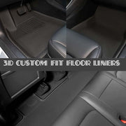 3D Fussmatten-Komplettset Tesla Model 3 | e-car-shop.ch