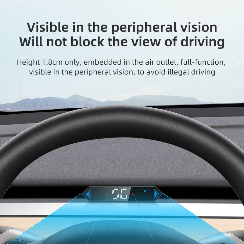 Head-up Display (HUD) Tesla Model 3/Y (nicht kompatibel mit Model Highland)10D,Bestseller,Interieur,Neuheiten,Tesla Model 3,Tesla Model 3 2021,Tesla Model Ye-car-shop.ch