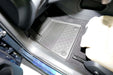 Allwetter Fussmatte aus TPE Material für Polestar 2, passgenau mit hohem Rand für Schutz vor Nässe und Schmutz.