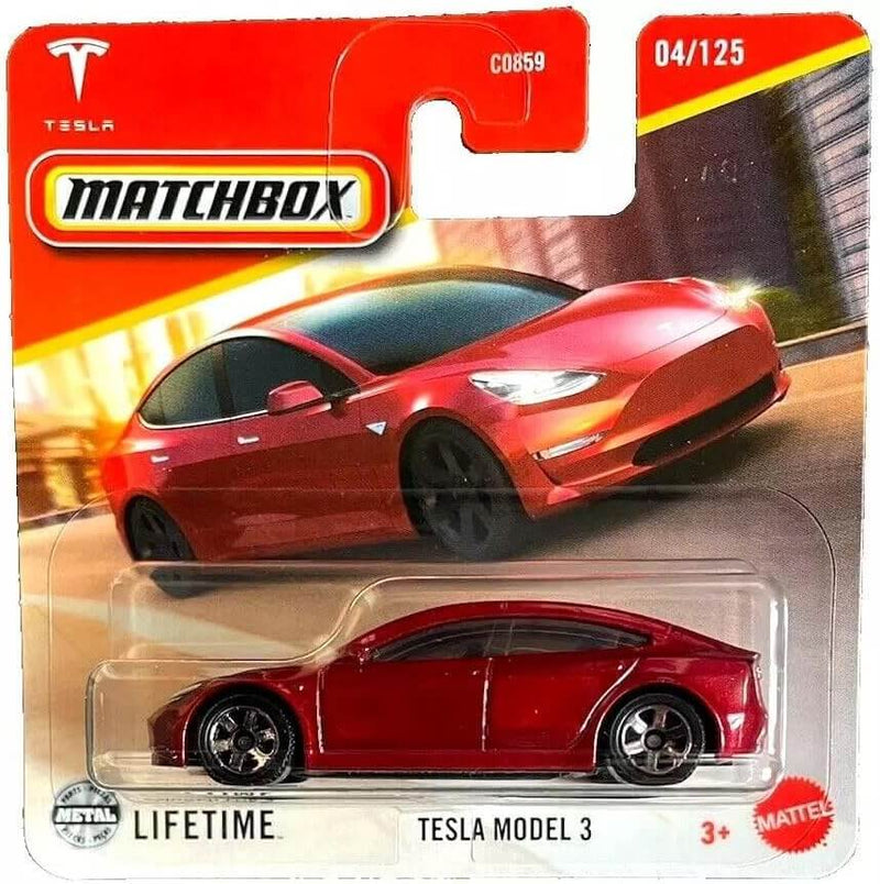 Tesla Model 3 Matchbox 1/64 "Edición limitada"