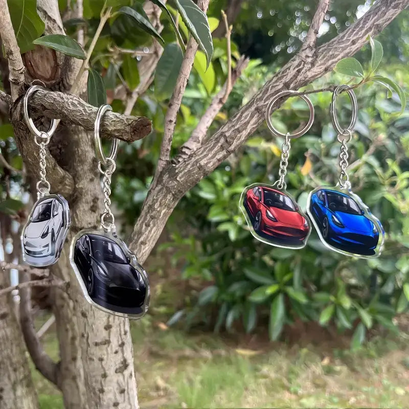 Tesla Model 3 Schlüsselanhänger10D,Neuheiten,Tesla Fanartikele-car-shop.ch