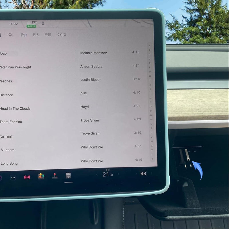 USB Handschuhfach Dockingstation Tesla Model 3/Y · ab 2024/2025