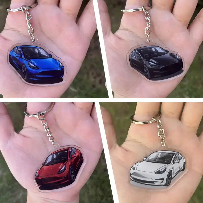 Tesla Model 3 Schlüsselanhänger10D,Neuheiten,Tesla Fanartikele-car-shop.ch