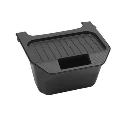 Organizer for rear center console of Tesla Model Y Juniper, designed to maximize storage and reduce clutter.