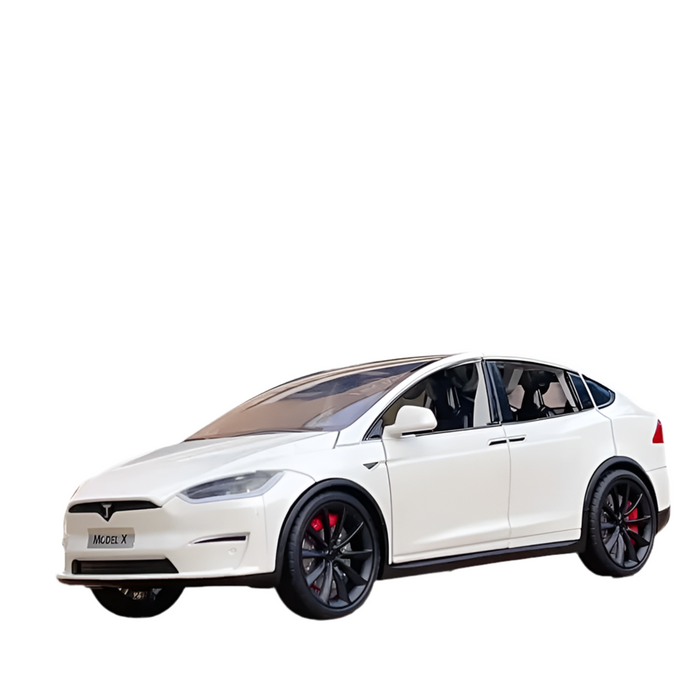 Tesla Model X Facelift Modellauto 1/24