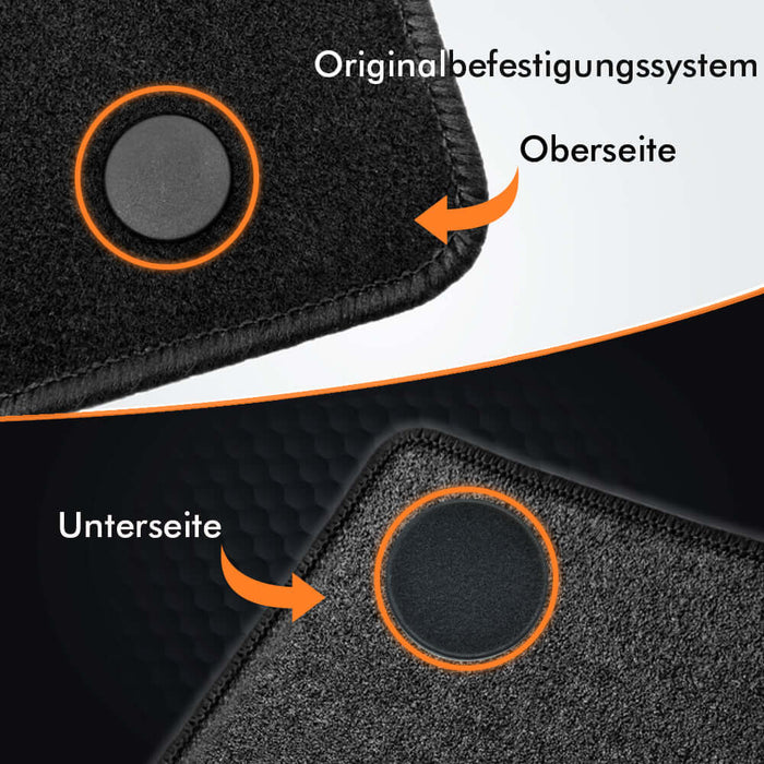 Textile foot mats for BMW IX from 2021