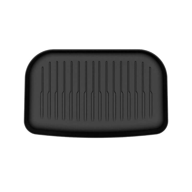 Schwarze Kofferraum Unterwanne für Tesla Model Y, wasserdicht und rutschfest, strapazierfähig.