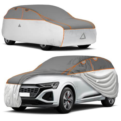 Hagelschutz Auto Abdeckplane Gr.6 bis 520 cm5D,Audi E-Tron,BMW i3,Hyundai Kona,Interieur,Renault Zoe,Skoda Enyaq,Tesla Model 3,Tesla Model 3 2021,Tesla Model S,Tesla Model X,Tesla Model Y,volvo,VW ID.3e-car-shop.ch