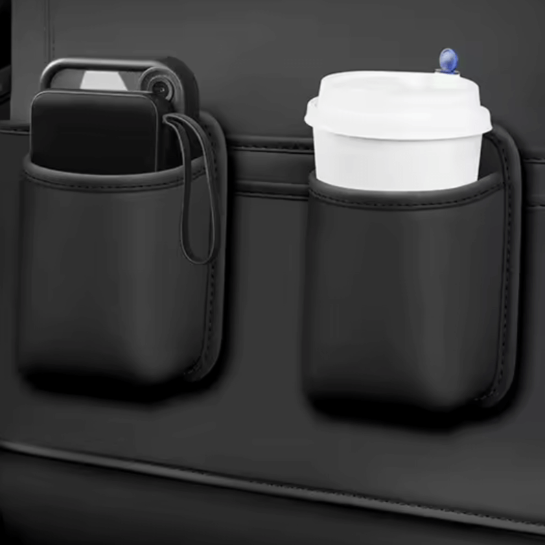 Universal Auto Organizer / Getränkehalter mit Fächern für Handy und Becher im Auto