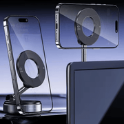 Magsafe vacuum Drehhalterung mit starkem Magnet und 360° Drehbarkeit für sichere Smartphone-Halterung.