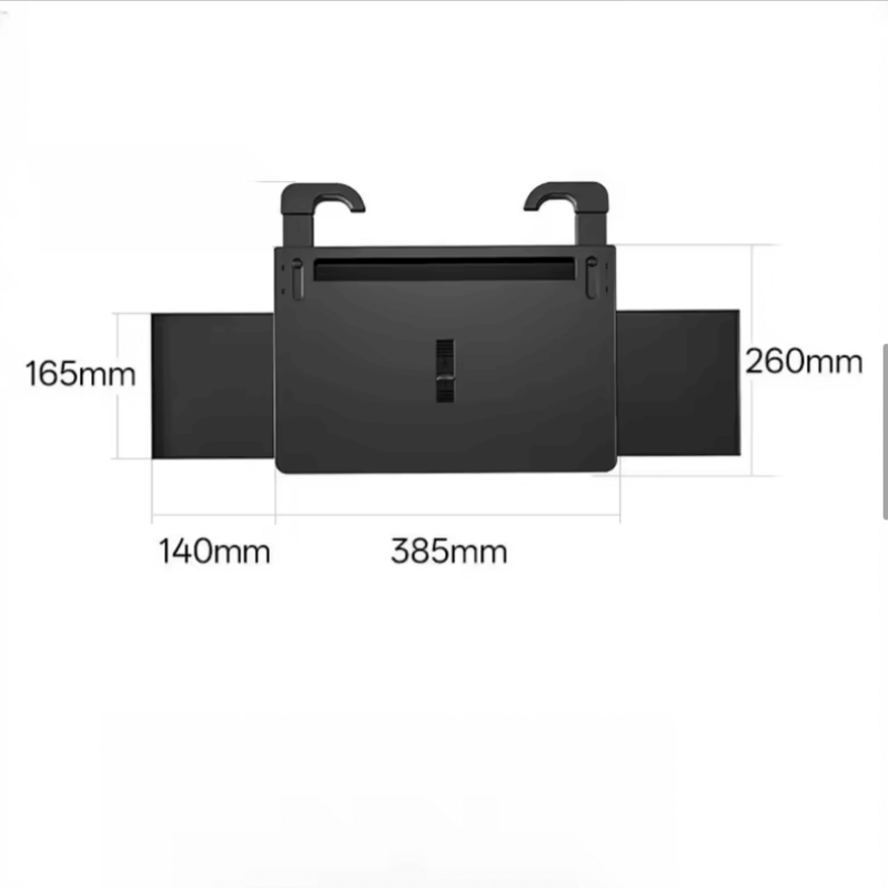 Auto Lenkrad Laptop-Tisch multifunktional mit Abmessungen 385mm x 165mm x 140mm