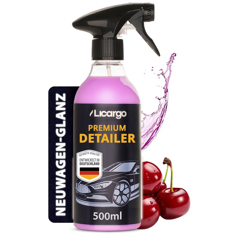 Premium Quick Detailer – Glanzverstärker, Lackreiniger & Sprühversiegelung in einem – 500ml