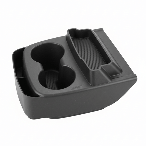 Mittelkonsole Getränkehalter Organizer für Tesla Model Y Standard 2025, praktisch und passgenau für Becher und Flaschen.