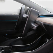 drehbare Bildschirmhalterung für Tesla Model 3 Highland im Cockpit, passend zum Fahrzeugdesign.