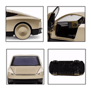 Tesla Cybercab Robotaxi Modellauto 1/32 Detailansichten, hochwertige Metall-Druckguss sowie Sound- und Lichteffekte.
