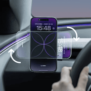 MagSafe Telefonhalterung Tesla Model 3/Y · ab 2024/2025, Smartphone im Halter drehbar, ideal für iPhone 15 Serie.