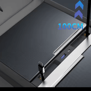 USB-C Docking-Station Tesla Model 3/Y · Highland/Juniper showing connection ports and dimensions.