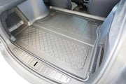 Kofferraumwanne für Tesla Model X ab 2021, schwarz, aus hochwertigem TPE-Material, idealer Schutz vor Schmutz und Nässe.