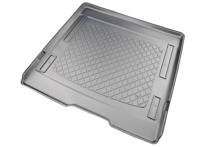 Kofferraumwanne für VW ID. Buzz ab 2022, flexibles TPE Material, pflegeleicht und rutschfest.