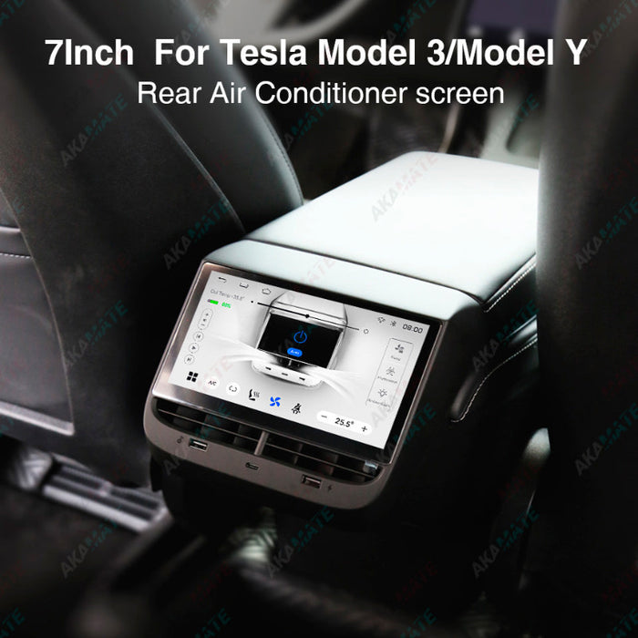 Écran tactile HD pour siège arrière Tesla Model 3/Y de 7 pouces —