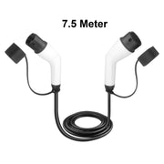 Ladekabel "Sense" Typ 2, 22KW 7,5M mit 7,5 Meter Länge und robustem Stecker für sicheres Laden von E-Fahrzeugen.