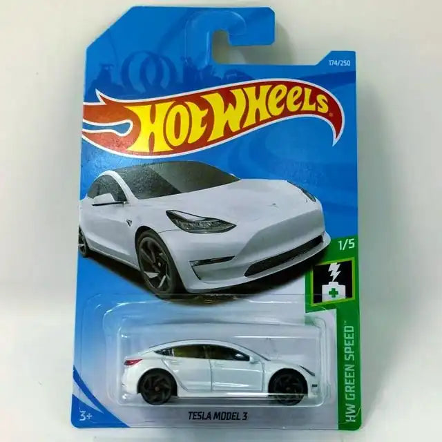 Tesla modelo 3 modelo de coche 1/64