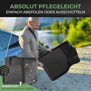 Allwetter Fussmatten für Tesla Model Y bis 2024 (5 Sitzer) | e - car - shop.ch