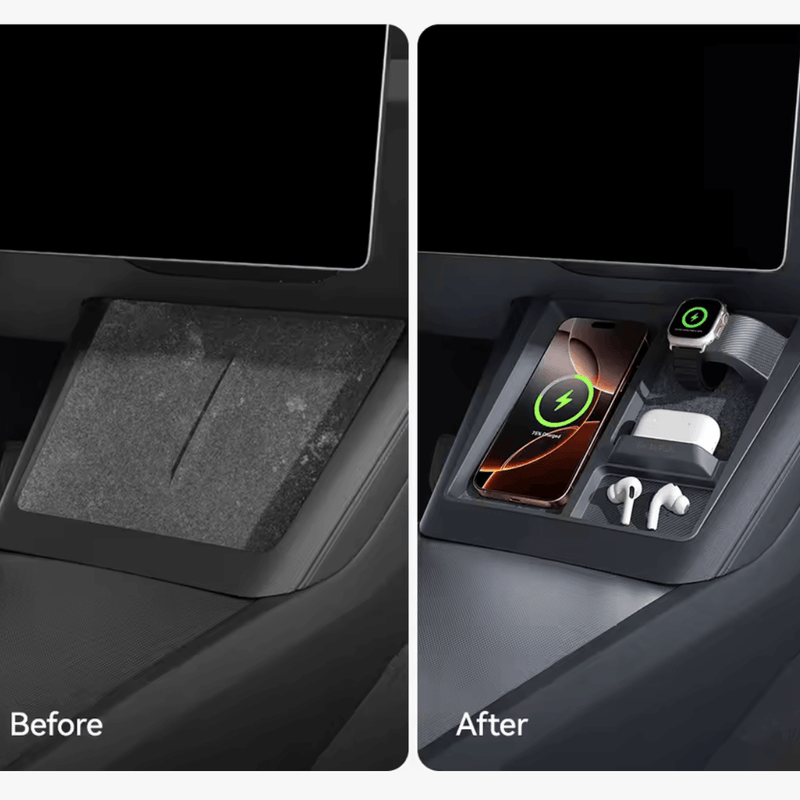 Anti - Rutsch Organizer Tesla Model 3/Y · ab 2024/2025 | e - car - shop.ch