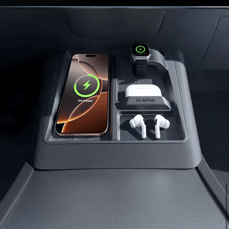 Anti - Rutsch Organizer Tesla Model 3/Y · ab 2024/2025 | e - car - shop.ch