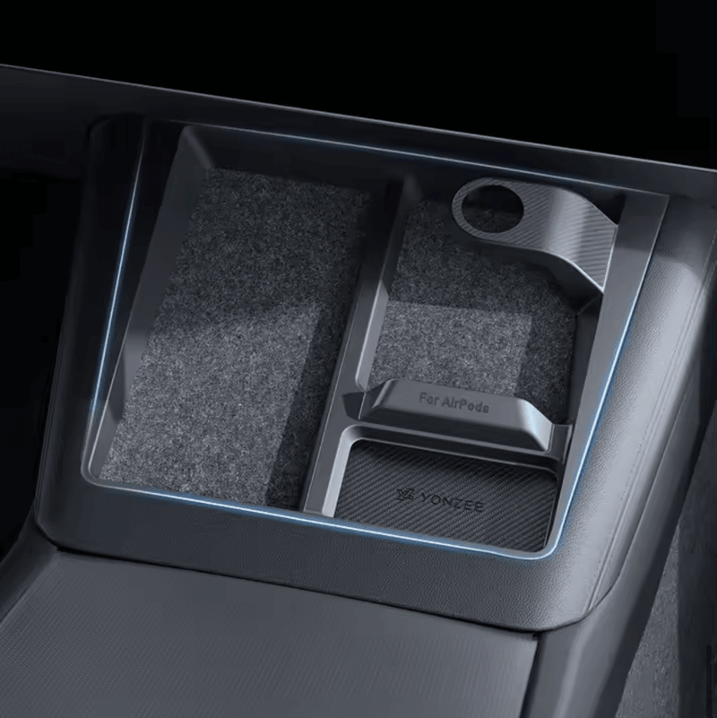 Anti - Rutsch Organizer Tesla Model 3/Y · ab 2024/2025 | e - car - shop.ch