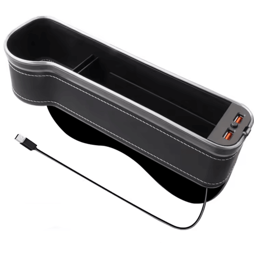 Auto - Sitz - Organizer mit LED & Ladefunktion | e - car - shop.ch