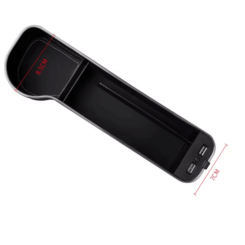 Auto - Sitz - Organizer mit LED & Ladefunktion | e - car - shop.ch