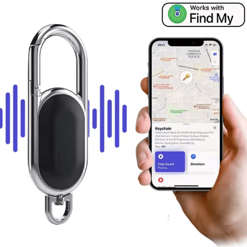 Bluetooth Tracker für Apple Find My – Schlüsselanhänger Locator (iOS kompatibel) | e - car - shop.ch