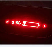 Bremslicht Aufkleber Tesla Model Y bis 2024 (Nicht kompatibel mit Grünheide Modell) | e - car - shop.ch