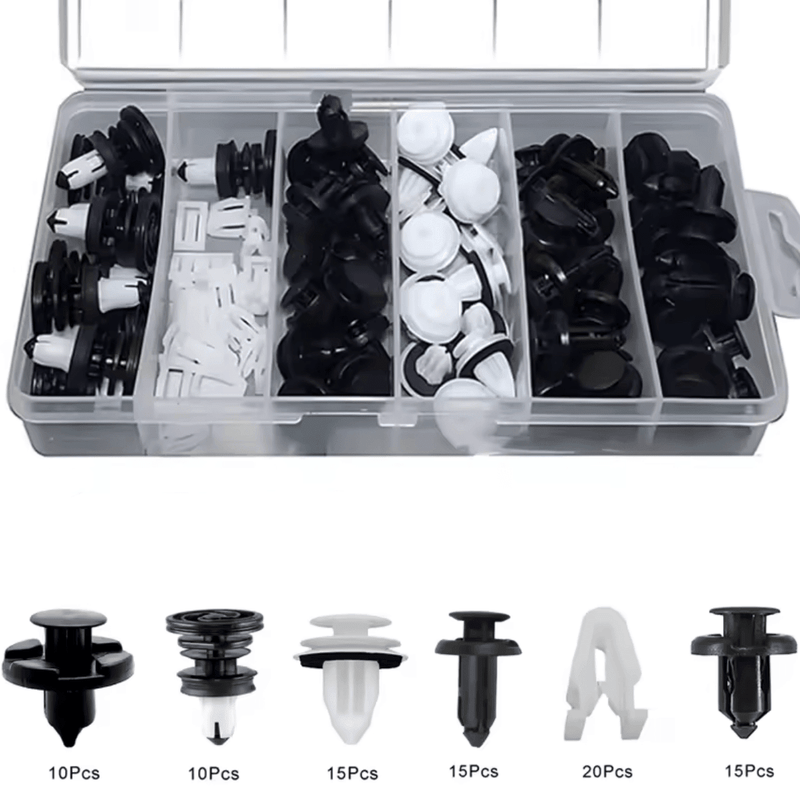 Clip Set für Tesla Model S/3/X/Y (85 - teilig) | e - car - shop.ch