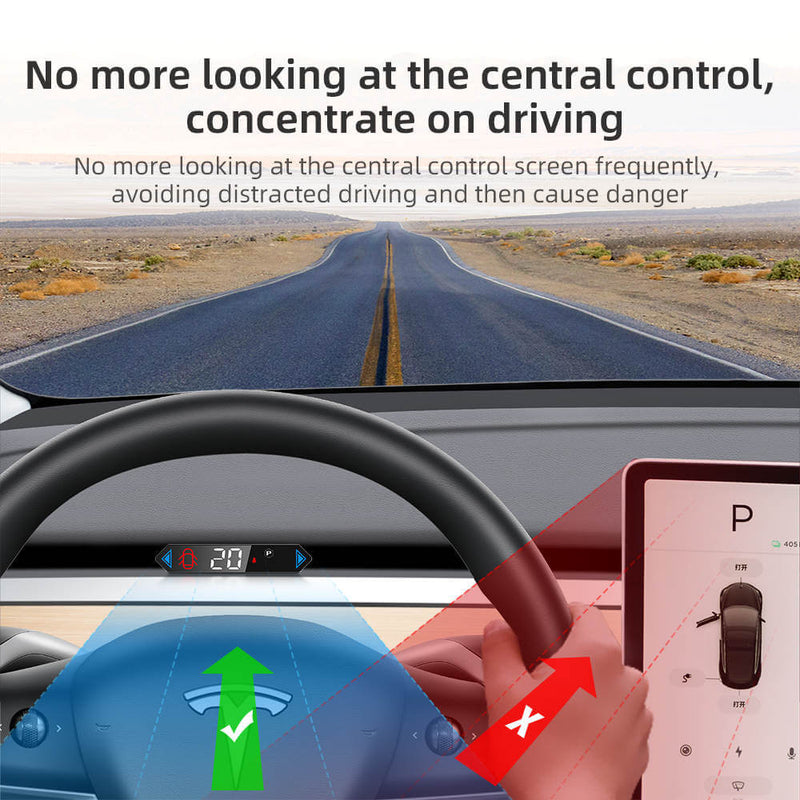 Head-up Display (HUD) Tesla Model 3/Y (nicht kompatibel mit Model Highland)10D,Bestseller,Interieur,Neuheiten,Tesla Model 3,Tesla Model 3 2021,Tesla Model Ye-car-shop.ch