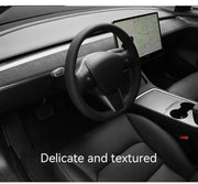 Dashboard Kunststoffabdeckung 2 - teilig Tesla Model 3/Y · bis 2023/2024 | e - car - shop.ch