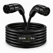 E - LINE Premium Typ 2 Ladekabel, 22 KW 5M | e - car - shop.ch