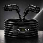 E-LINE Premium Typ 2 Ladekabel IP67, 22 KW 10M | e-car-shop.ch