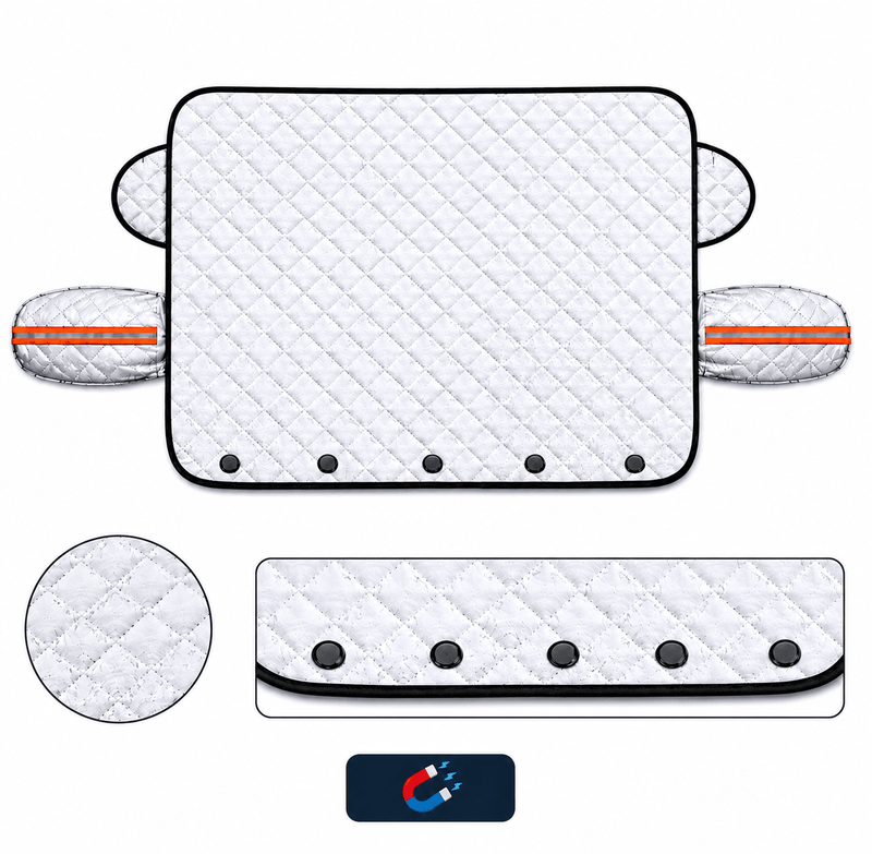 Frontscheibe Abdeckung mit Magneten 116x158cm | e-car-shop.ch