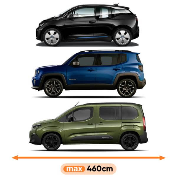 Hagelschutz Auto Abdeckplane Gr.5 bis 460 cm | e - car - shop.ch