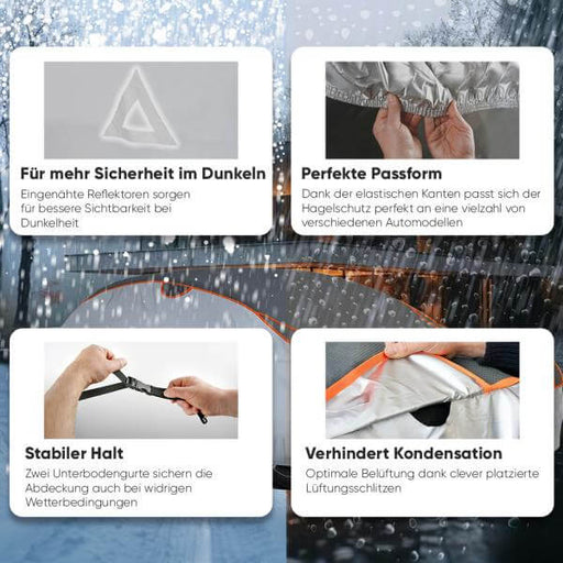 Hagelschutz Auto Abdeckplane Gr.5 bis 460 cm | e - car - shop.ch