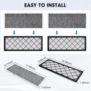 HEPA Innenraumfilter - Set (4 - teilig) Tesla Model Y bis 2024 | e - car - shop.ch